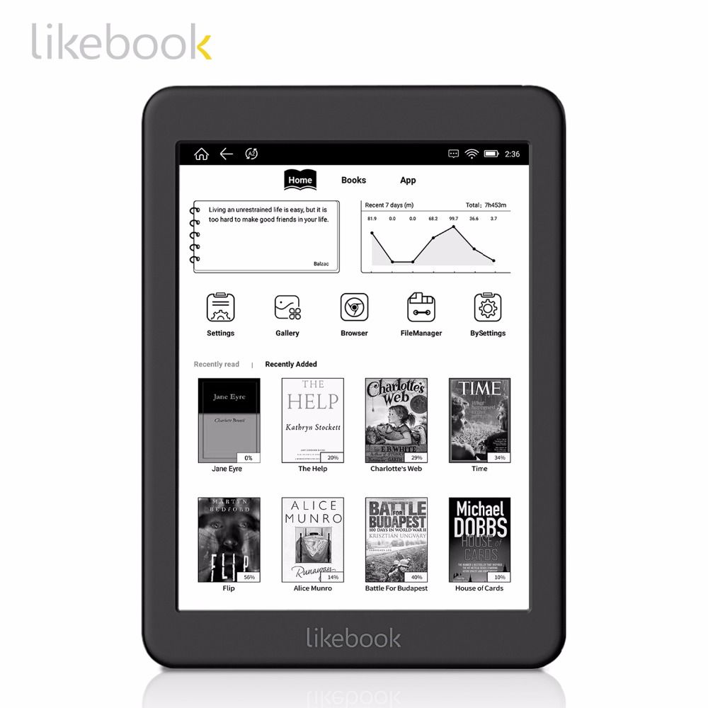 greenpoint 7 colour ebook reader