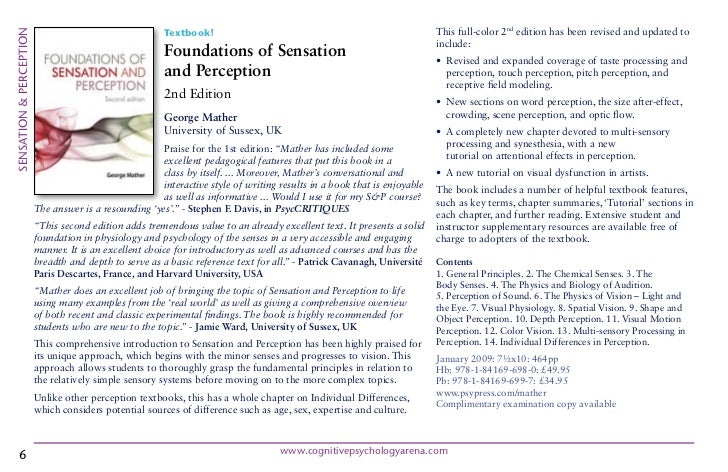 foundations of sensation and perception mather ebook