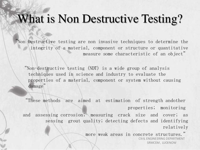 nondestructive testing of materials and structures epub
