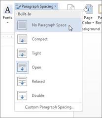 how to format spaces between words in epub